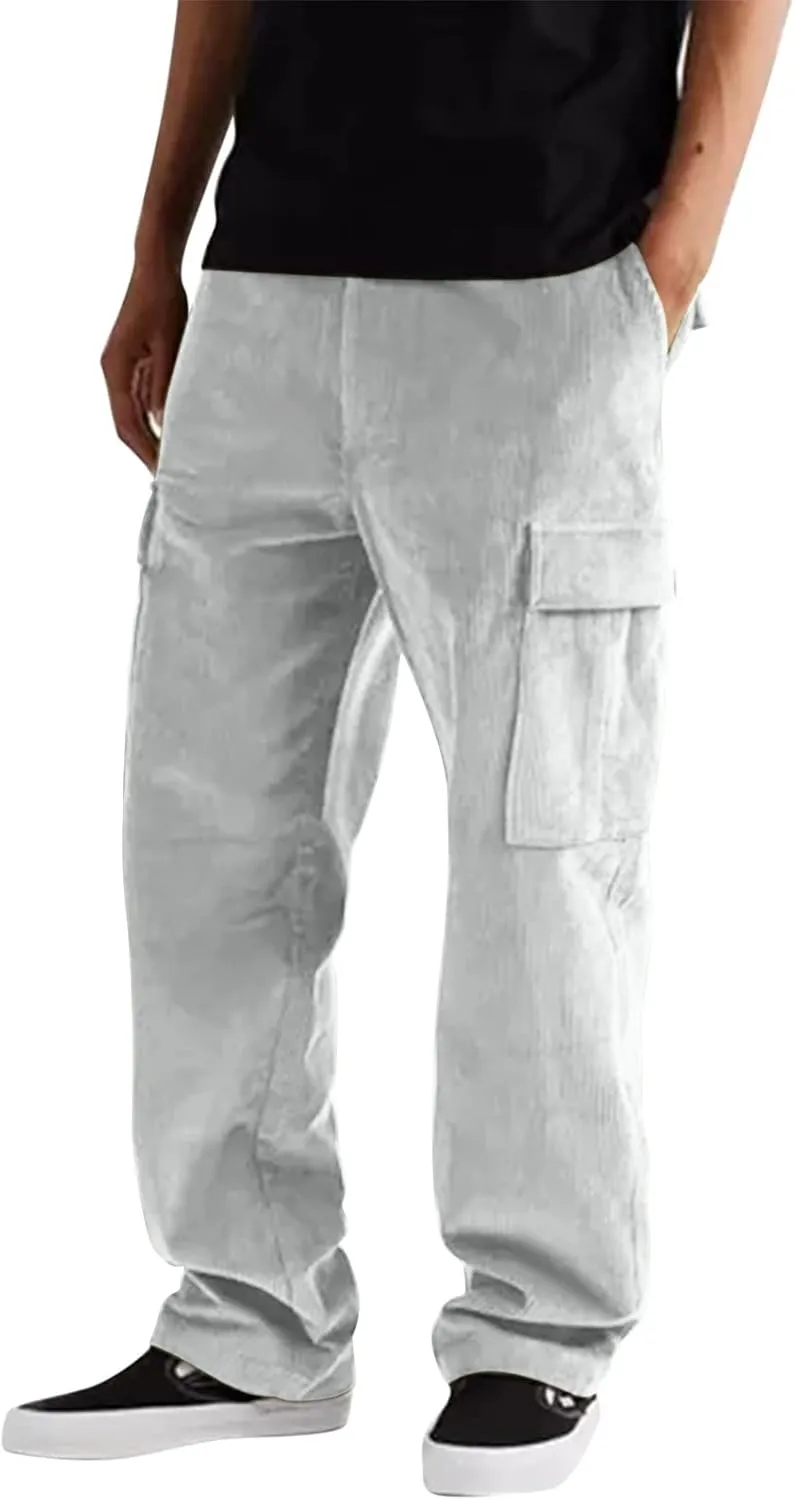 Big and Tall Cargo Pants for Men Sweatpants for Men Sweatpants Lightweight Mens Work Pants Hiking Ripstop Cargo Pants