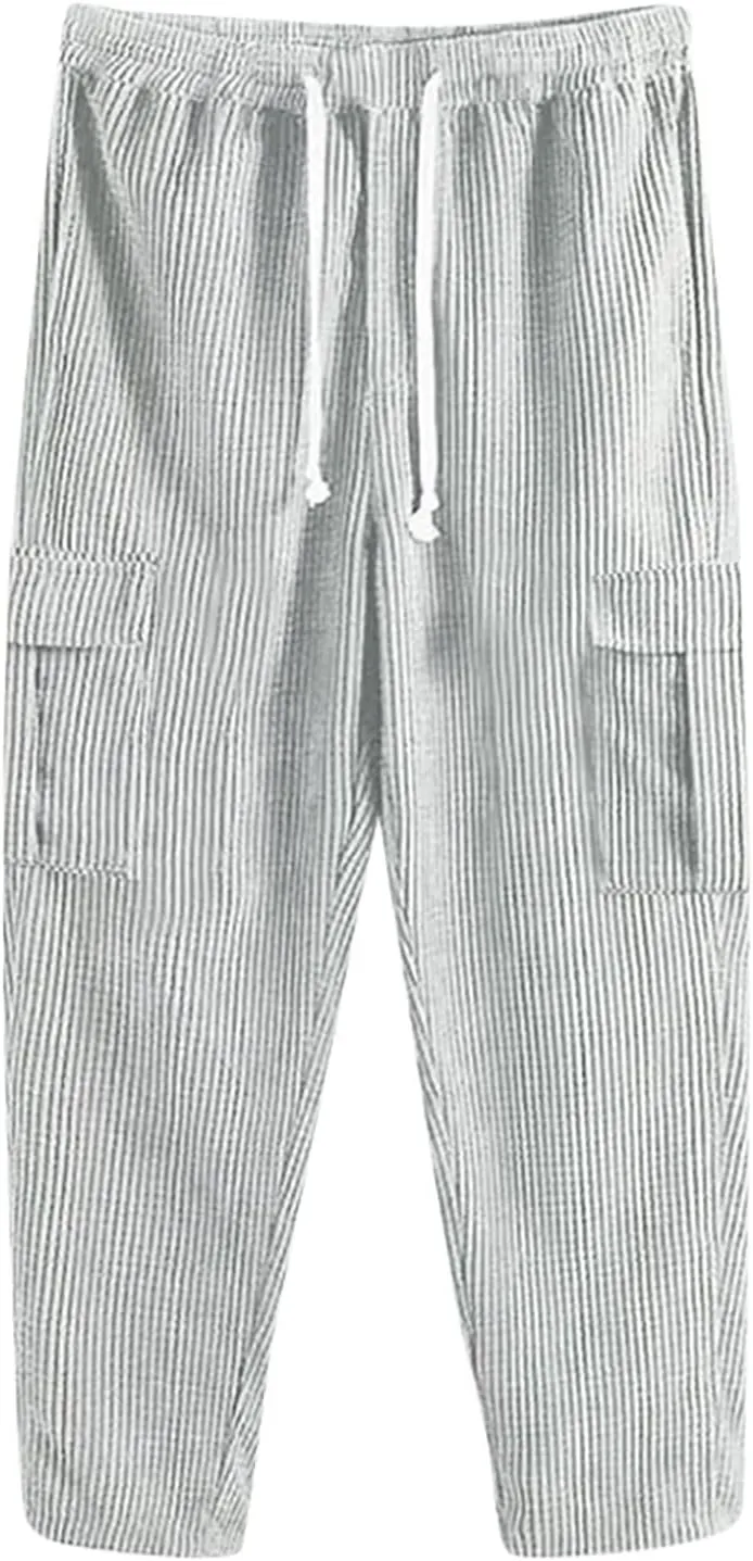 Big and Tall Cargo Pants for Men Sweatpants for Men Sweatpants Lightweight Mens Work Pants Hiking Ripstop Cargo Pants