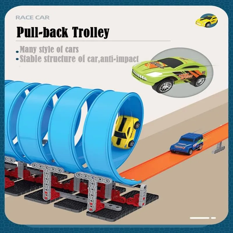 DIY Roller Coaster Track Set