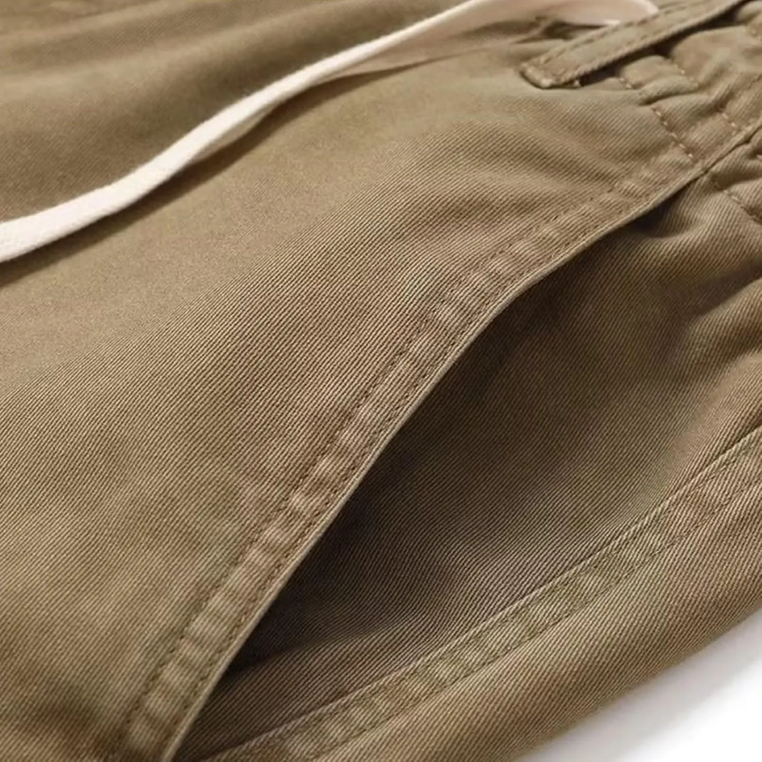 Men's Cargo Jogger Pants Slim Fit Tactical Pants with Zipper Pockets Casual Trousers Stretch Sweatpant Men's Cargo Work Pant