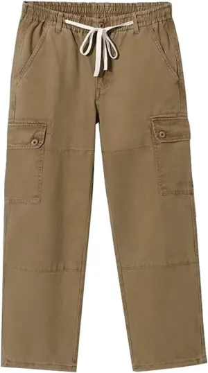 Men's Cargo Jogger Pants Slim Fit Tactical Pants with Zipper Pockets Casual Trousers Stretch Sweatpant Men's Cargo Work Pant
