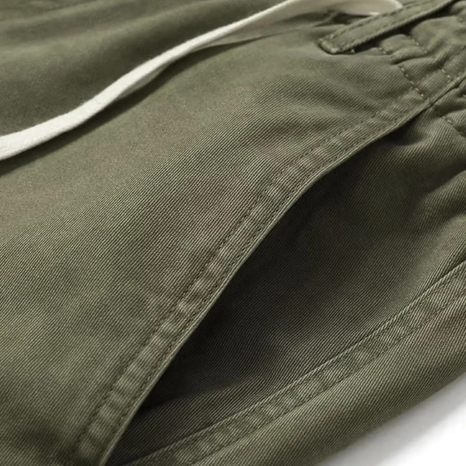Men's Cargo Jogger Pants Slim Fit Tactical Pants with Zipper Pockets Casual Trousers Stretch Sweatpant Men's Cargo Work Pant
