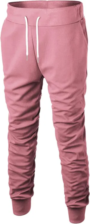 Ohoo Sweatpants for Men with Pockets Running Jogging Workout Track Pants