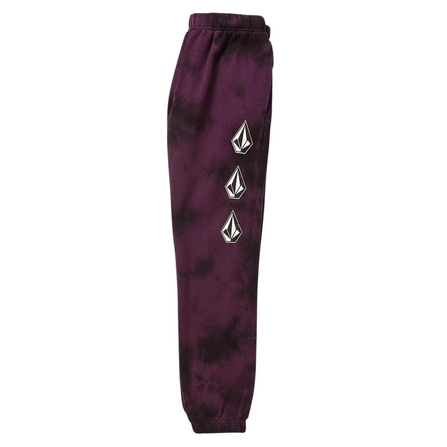 Volcom Youth Boys Iconic Stone Plus Fleece Joggers - Mulberry